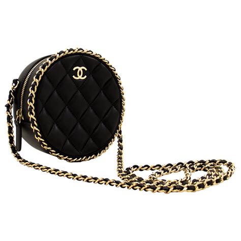 chanel small circle bag|chanel small chain bag.